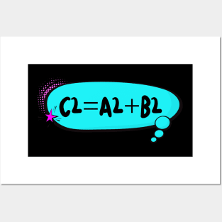 Funny Mathematics Equation Posters and Art